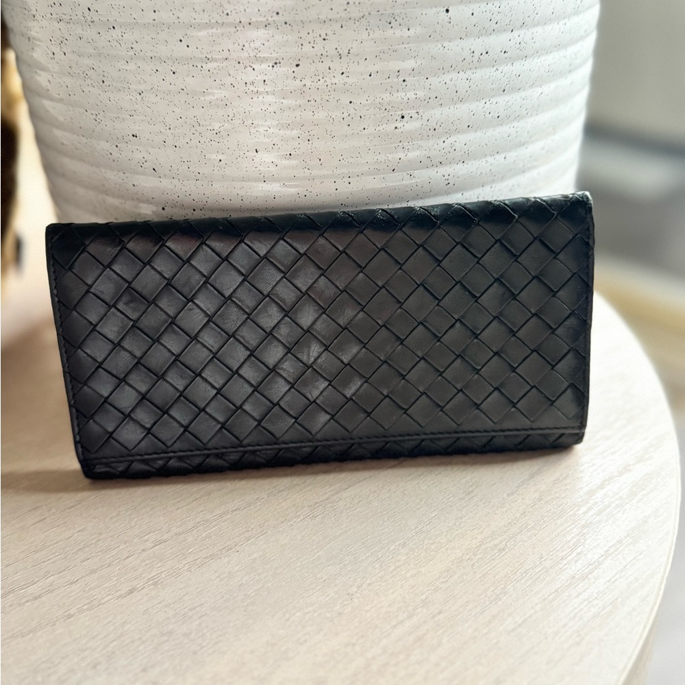 Bottega Veneta Long Bifold Wallet